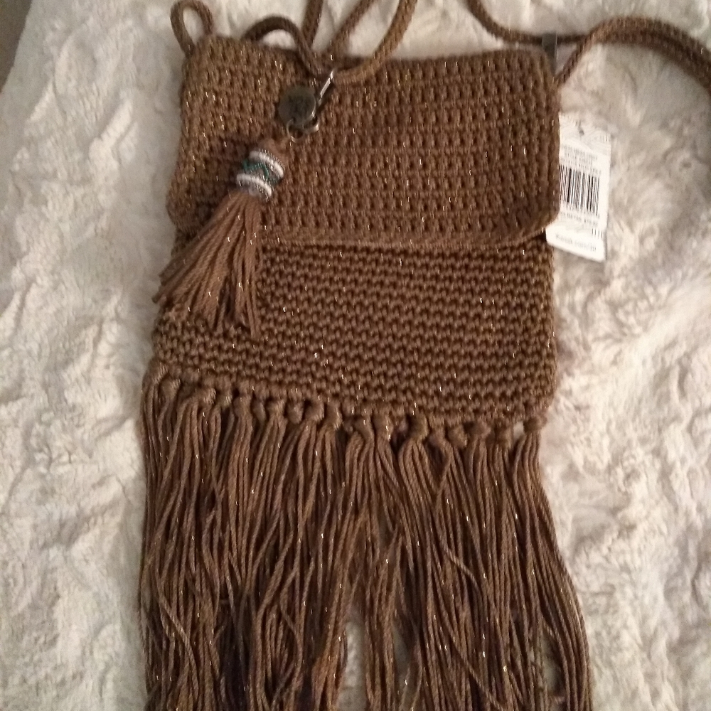 NWT crocheted purse